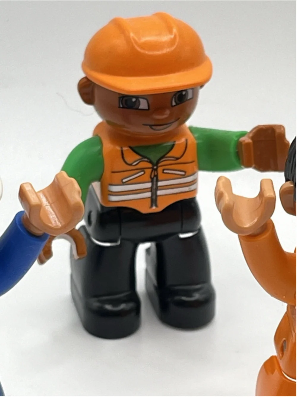 Lego Duplo Collectible Toy Figures Lot Of 6 - Firefighters Construction Worker
